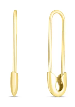 Best Pirce 👏 Safety Pin Earrings by Belk & Co. 💯 -DealsBelk & Co. Store Belk 3956