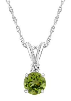 Coupon ๐ 14K Gold 5mm Round Peridot Diamond Accent Pendant by Belk & Co. ๐ 8 Coupon ๐ 14K Gold 5mm Round Peridot Diamond Accent Pendant by Belk & Co. ๐ -DealsBelk & Co. Store Belk 39564