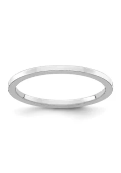 Best reviews of ⌛ 14K Gold 1.2mm Flat Stackable Band by Belk & Co. 🔥