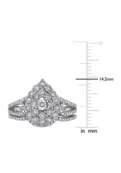 Cheapest ๐งจ 1/4 ct. t.w. Diamond Vintage Engagement Ring Set in Sterling Silver by Belk & Co. ๐ฏ 9 Cheapest ๐งจ 1/4 ct. t.w. Diamond Vintage Engagement Ring Set in Sterling Silver by Belk & Co. ๐ฏ -DealsBelk & Co. Store Belk 3964