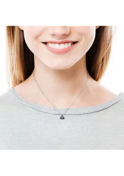 Cheap 👍 Black and White Diamond Pendant with Chain in 10K White Gold by Belk & Co. ✔️ -DealsBelk & Co. Store Belk 39791