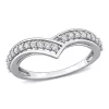 Buy 🌟 1/3 ct. t.w. Diamond Chevron Eternity Ring in 10K White Gold by Belk & Co. 😉