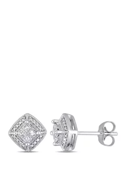 Wholesale ๐คฉ 1/4 ct. t.w. Diamond Cluster Stud Earrings in 10K White Gold by Belk & Co. ๐ 5 Wholesale ๐คฉ 1/4 ct. t.w. Diamond Cluster Stud Earrings in 10K White Gold by Belk & Co. ๐ -DealsBelk & Co. Store Belk 39810