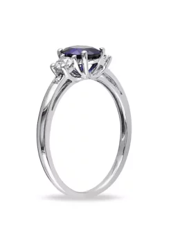 Best Pirce ๐ 1.57 ct. t.g.w. Created Blue and White Sapphire and 1/10 ct. t.w. Diamond 3-Stone Ring in 10K White Gold by Belk & Co. ๐ฏ 7 Best Pirce ๐ 1.57 ct. t.g.w. Created Blue and White Sapphire and 1/10 ct. t.w. Diamond 3-Stone Ring in 10K White Gold by Belk & Co. ๐ฏ -DealsBelk & Co. Store Belk 3982