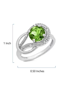 Best Sale ❤️ 10K White Gold Peridot and 1.7 ct. t.w. Diamond Accent Ring by Belk & Co. ⭐ 6 Best Sale ❤️ 10K White Gold Peridot and 1.7 ct. t.w. Diamond Accent Ring by Belk & Co. ⭐ -DealsBelk & Co. Store Belk 39853