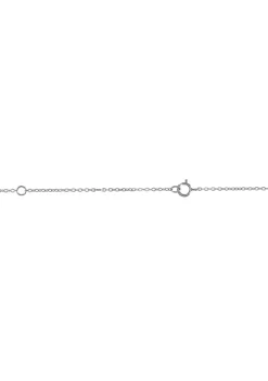 Best Pirce ✨ 1 1/3 ct. t.w. Black Onyx and 1/6 ct. t.w. White Topaz Pendant Necklace in Sterling Silver by Belk & Co. ❤️ -DealsBelk & Co. Store Belk 39874