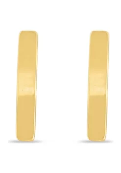 Top 10 ⌛ 14KY Yellow Gold Initial-I Post Earring by Belk & Co. 🎁 -DealsBelk & Co. Store Belk 39920