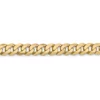 New ⭐ Men's 14K Yellow Gold 4.75 Millimeter Beveled Curb Chain Bracelet by Belk & Co. 🛒