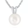 Promo 👏 Pearl Pendant in Sterling Silver by Belk & Co. 🧨