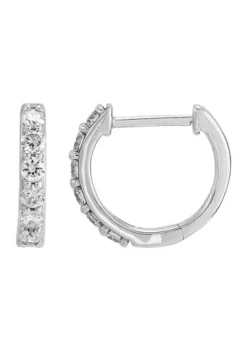 Cheap 👍 1/4 ct. t.w. Diamond Earrings in 10K White Gold by Belk & Co. 🌟 -DealsBelk & Co. Store Belk 4123