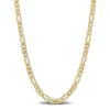 New 🎁 18k Yellow Gold Plated Sterling Silver 3.8mm Figaro Chain Necklace by Belk & Co. ✔️
