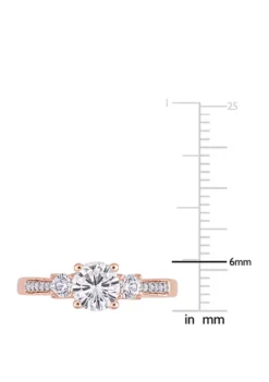 Brand new ๐ 1.3 ct. t.w. Lab Created White Sapphire and 1/10 ct. t.w. Diamond 3 Stone Engagement Ring in 10K Rose Gold by Belk & Co. โญ 9 Brand new ๐ 1.3 ct. t.w. Lab Created White Sapphire and 1/10 ct. t.w. Diamond 3 Stone Engagement Ring in 10K Rose Gold by Belk & Co. โญ -DealsBelk & Co. Store Belk 4171