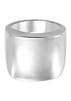 Best Pirce 💯 Wide Band Ring In Sterling Silver by Belk & Co. ❤️ -DealsBelk & Co. Store Belk 4186