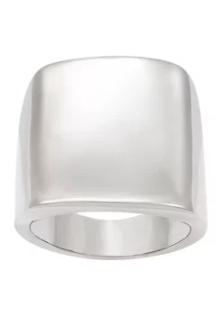 Best Pirce 💯 Wide Band Ring In Sterling Silver by Belk & Co. ❤️ -DealsBelk & Co. Store Belk 4188
