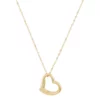 Best Sale 😉 Small Heart Necklace in 10K Yellow Gold by Belk & Co. 🥰