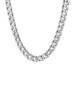 Best reviews of ๐งจ Stainless Steel 11 Millimeter Cuban Chain Necklace 24 Inch by Belk & Co. โค๏ธ