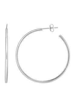 Best deal ๐ Sterling Silver Open Hoop Earring by Belk & Co. ๐