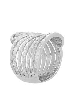 Top 10 💯 Open Bypass Ring in Sterling Silver by Belk & Co. ❤️