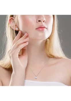 Cheapest ๐งจ Lab Created 4 7/8 CT TGW Created White Sapphire Solitaire Stud Earring and Pendant with chain Set in Sterling Silver by Belk & Co. ๐ 10 Cheapest ๐งจ Lab Created 4 7/8 CT TGW Created White Sapphire Solitaire Stud Earring and Pendant with chain Set in Sterling Silver by Belk & Co. ๐ -DealsBelk & Co. Store Belk 4344