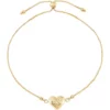 Flash Sale 👍 Heart Center Bolo on Box Chain Bracelet in 14K Yellow Gold by Belk & Co. 😍