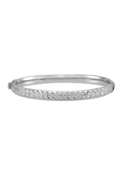 Coupon 😍 Sterling Silver Star Bangle Bracelet by Belk & Co. 😍