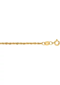 Budget 😀 10KY CLASSIC ROPE CHAIN by Belk & Co. ✔️ -DealsBelk & Co. Store Belk 4466