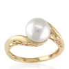 Best deal 🌟 Cultured Freshwater Pearl Ring in 10k Yellow Gold by Belk & Co. 😀