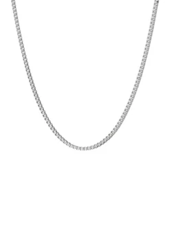 Best Sale 🤩 Stainless Steel 2 Millimeter Box Chain Necklace, 24 Inch by Belk & Co. 🧨