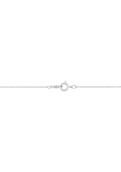 Cheapest 😍 1/2 ct. t.w. Diamond Necklace in 14K White Gold with 18" Rope Chain by Belk & Co. 🎉 -DealsBelk & Co. Store Belk 4519