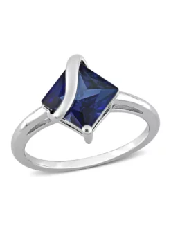 Cheapest ๐ Lab Created Princess Cut Created Blue Sapphire Ring in Sterling Silver by Belk & Co. ๐ 11 Cheapest ๐ Lab Created Princess Cut Created Blue Sapphire Ring in Sterling Silver by Belk & Co. ๐ -DealsBelk & Co. Store Belk 4540