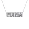 Deals 😉 1/8 ct. t.w. Diamond Mama Necklace in Sterling Silver by Belk & Co. 🛒