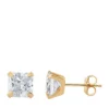 Deals 😉 Created White Sapphire Square Earrings in 10k Yellow Gold by Belk & Co. 🌟