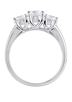 Hot Sale ๐ 1.3 ct. t.w. Lab Created White Sapphire 3 Stone Engagement Ring in 10K White Gold by Belk & Co. โ 8 Hot Sale ๐ 1.3 ct. t.w. Lab Created White Sapphire 3 Stone Engagement Ring in 10K White Gold by Belk & Co. โ -DealsBelk & Co. Store Belk 4710