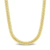 Best Sale ⌛ 18k Yellow Gold Plated Sterling Silver Herringbone Chain Necklace by Belk & Co. 👏