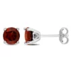 Top 10 🛒 2 CT TGW Garnet Earrings in Sterling Silver by Belk & Co. 🥰