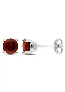 Top 10 🛒 2 CT TGW Garnet Earrings in Sterling Silver by Belk & Co. 🥰 -DealsBelk & Co. Store Belk 4762