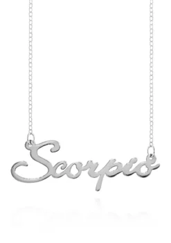 Coupon ๐ฅ Sterling Silver Scorpio Necklace by Belk & Co. ๐