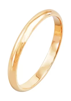 Outlet 😉 Polished Wedding Band Ring in 14k Yellow Gold by Belk & Co. 🛒 -DealsBelk & Co. Store Belk 4910