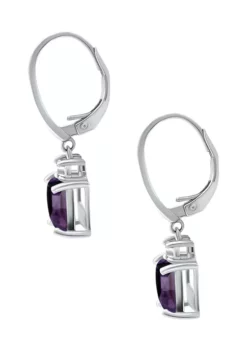 Budget โ๏ธ 2.77 ct. t.w. Amethyst and Created White Sapphire Drop Lever Back Earrings, Sterling Silver by Belk & Co. ๐ 5 Budget โ๏ธ 2.77 ct. t.w. Amethyst and Created White Sapphire Drop Lever Back Earrings, Sterling Silver by Belk & Co. ๐ -DealsBelk & Co. Store Belk 4947