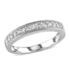 Budget 🧨 1/4 ct. t.w. Diamond Anniversary Band in 10K White Gold by Belk & Co. 🤩