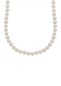 Cheapest 🌟 14K Yellow Gold Freshwater Pearl Strand Necklace by Belk & Co. 😍