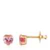 Deals 🔔 Cubic Zirconia Baby Stud Earrings in 14K Yellow Gold by Belk & Co. 🔥