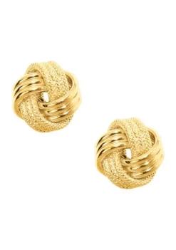Hot Sale ๐ 10KY Loveknot Earring by Belk & Co. ๐
