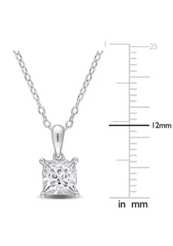 New 🔔 Lab Created 1.25 ct. t.g.w. Created Moissanite Solitaire Pendant with Chain in Sterling Silver by Belk & Co. ❤️ 7 New 🔔 Lab Created 1.25 ct. t.g.w. Created Moissanite Solitaire Pendant with Chain in Sterling Silver by Belk & Co. ❤️ -DealsBelk & Co. Store Belk 5436