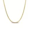 Deals 🥰 18k Yellow Gold Plated Sterling Silver 2mm Herringbone Chain Necklace by Belk & Co. 😀