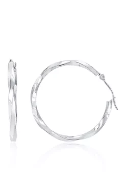 Best deal 😉 Hoop Earrings in 14K Yellow Gold by Belk & Co. 🔔 -DealsBelk & Co. Store Belk 5467