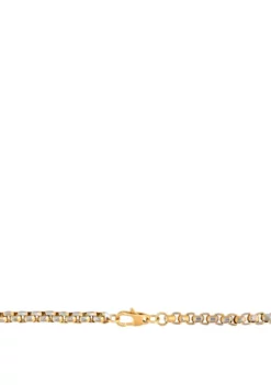 Promo ⌛ Stainless Steel 24 Inch Chain Gold IP Plated by Belk & Co. 🔥 -DealsBelk & Co. Store Belk 5592