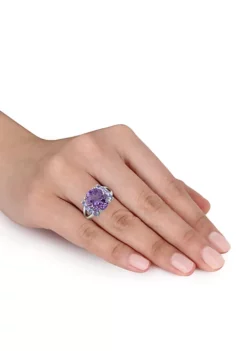 Best Pirce 🔔 Amethyst and Tanzanite Ring in Sterling Silver by Belk & Co. 👍 -DealsBelk & Co. Store Belk 567