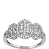 Outlet 😍 1/2 ct. t.w. Diamond Ring in 10K White Gold by Belk & Co. 😍