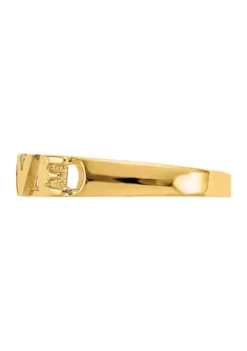 Outlet 🔔 14K Yellow Gold Love Ring by Belk & Co. 😍 -DealsBelk & Co. Store Belk 5687